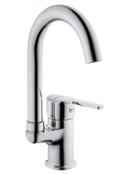 AGR 303 Zeus Kuğu Lavabo Bataryası Krom