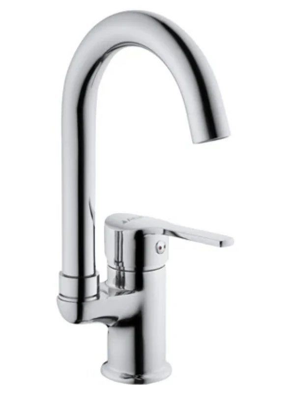 AGR 303 Zeus Kuğu Lavabo Bataryası Krom AGR 303 Zeus Kuğu Lavabo Bataryası Krom