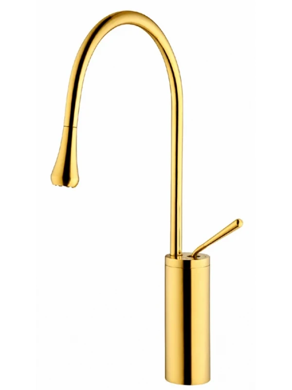 AGR 700 Damla Lavabo Bataryası Gold AGR 700 Damla Lavabo Bataryası Gold