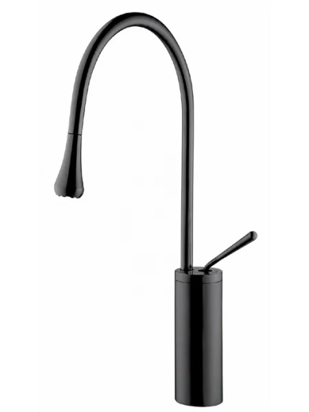 AGR 701 Damla Lavabo Bataryası Siyah AGR 701 Damla Lavabo Bataryası Siyah