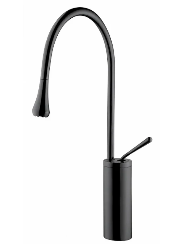 AGR 701 Damla Lavabo Bataryası Siyah AGR 701 Damla Lavabo Bataryası Siyah