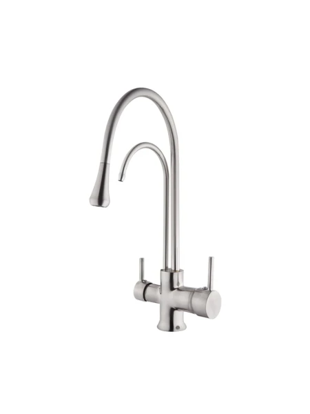 AGR A1002 Arıtmalı Damla Evye Bataryası İnox AGR A1002 Arıtmalı Damla Evye Bataryası İnox
