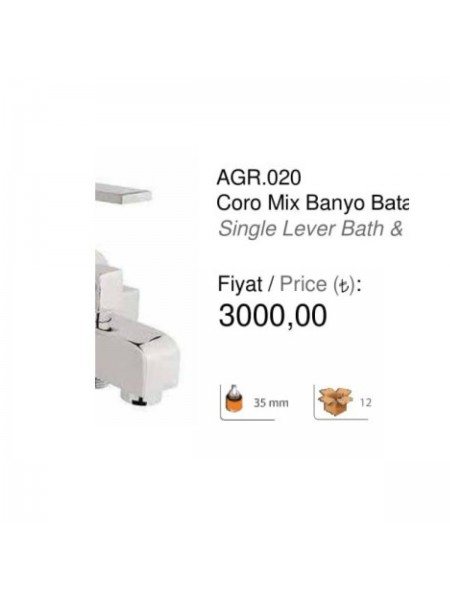 AGR.020 Coro Mix Banyo Bataryası