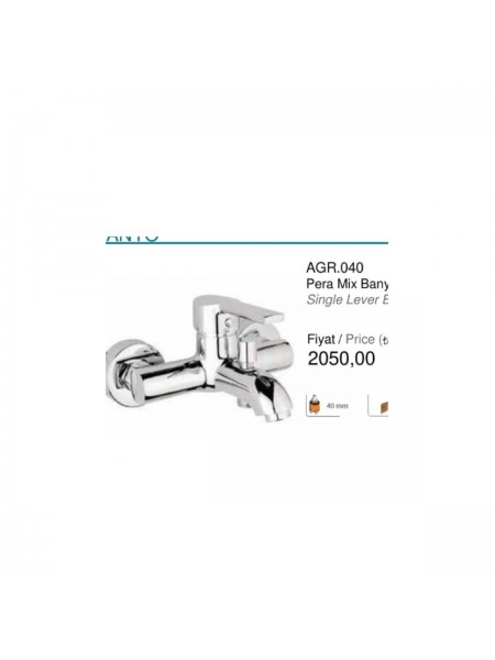 AGR.040 Pera Mix Banyo Bataryası AGR.040 Pera Mix Banyo Bataryası