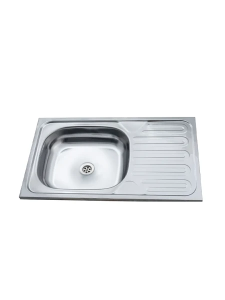 Ekosan 45*75 LAY-ON SINK Paslanmaz Çelik Evye