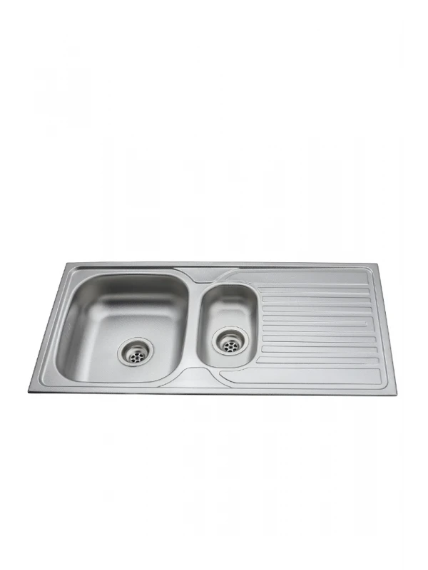 Ekosan 50*100 1,5 BOWL PATTERNED EMBEDDED SINK Paslanmaz Çelik Evye Ekosan 50*100 1,5 BOWL PATTERNED EMBEDDED SINK Paslanmaz Çelik Evye