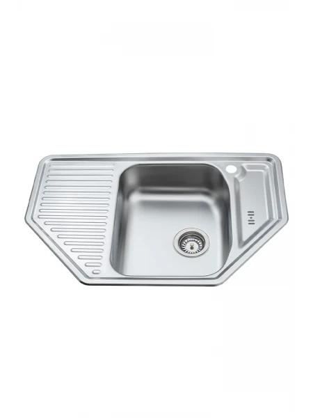 Ekosan 50*78 CORNER SINK Paslanmaz Çelik Evye Ekosan 50*78 CORNER SINK Paslanmaz Çelik Evye