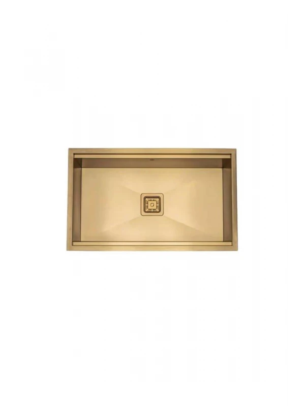 Ekosan 600*450 LUXURY BUILT-IN SINK + SIPHON Paslanmaz Çelik Evye Ekosan 600*450 LUXURY BUILT-IN SINK + SIPHON Paslanmaz Çelik Evye