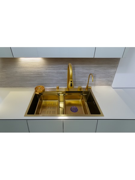 Fonksiyonel Şelale Ekonomik Model Gold 75 cm Fonksiyonel Şelale Ekonomik Model Gold 75 cm