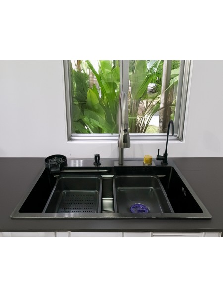 Fonksiyonel Şelale Ekonomik Model Gun Metal 85 cm Fonksiyonel Şelale Ekonomik Model Gun Metal 85 cm