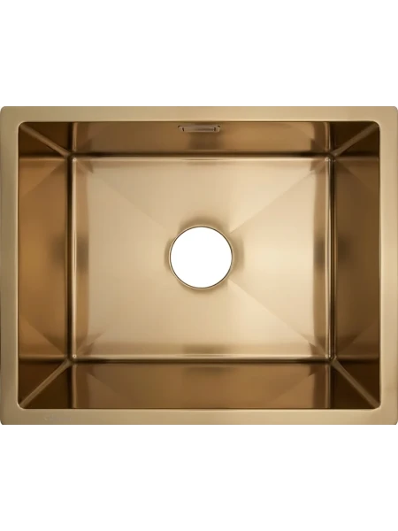 GL General SAGA 50 40X50 ÇELİK EVYE Gold Paslanmaz Çelik Evye