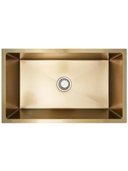 GL General SAGA 60 40X60 ÇELİK EVYE Gold Petek Paslanmaz Çelik Evye