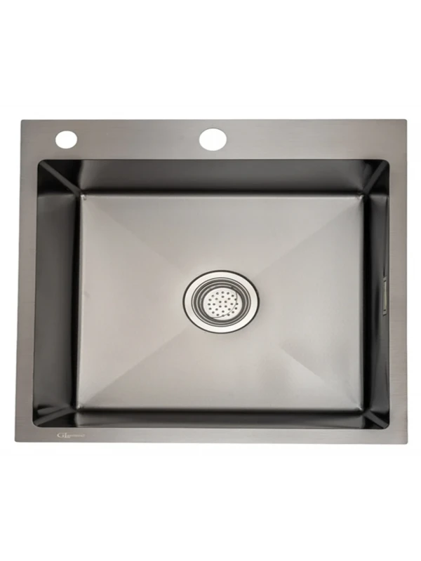 GL General SAGAX 60 50X60 ÇELİK EVYE Antrasit Paslanmaz Çelik Evye GL General SAGAX 60 50X60 ÇELİK EVYE Antrasit Paslanmaz Çelik Evye