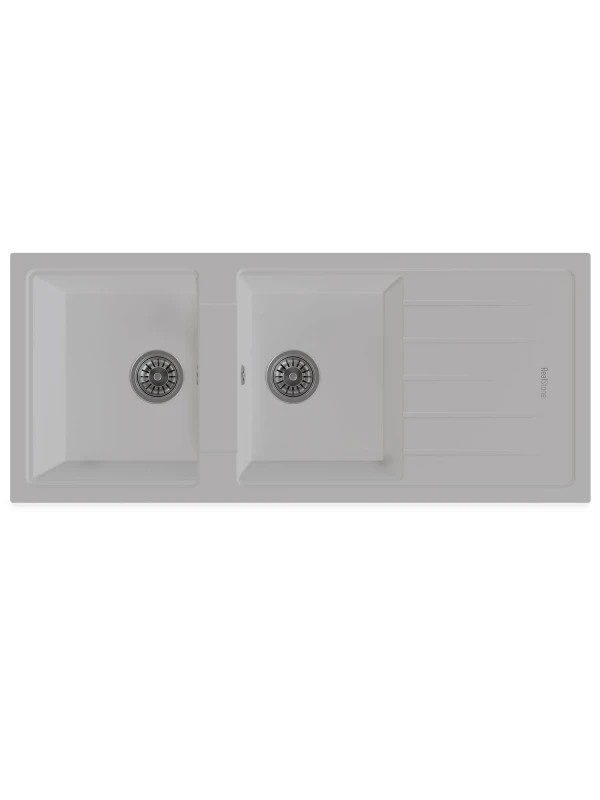 RealStone P021 ESİLA Beyaz Granit Evye