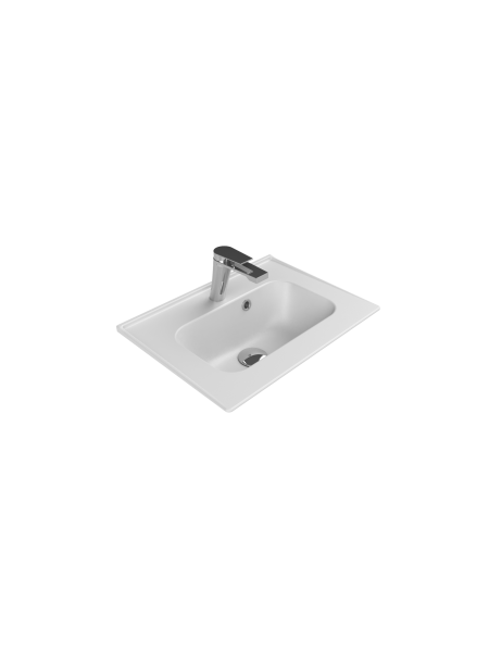Etajerli Lavabo, Blue, 50x36 cm Etajerli Lavabo, Blue, 50x36 cm