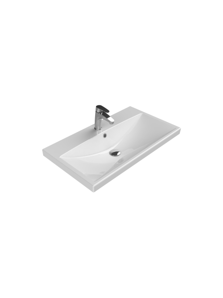 Etajerli Lavabo, Elite, 80x45 cm Etajerli Lavabo, Elite, 80x45 cm