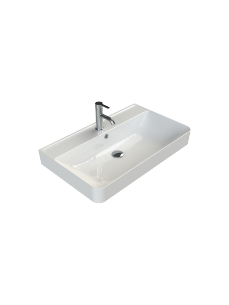 Etajerli Lavabo, Hera, 80x48 cm Etajerli Lavabo, Hera, 80x48 cm