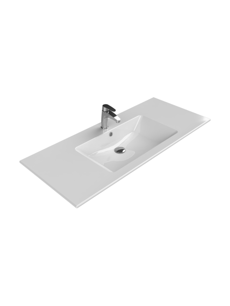 Etajerli Lavabo, İbiza, 121x51 cm Etajerli Lavabo, İbiza, 121x51 cm