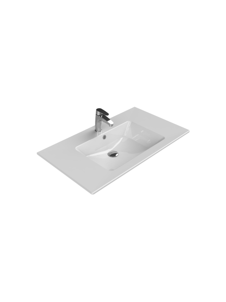 Etajerli Lavabo, İbiza, 91x51 cm Etajerli Lavabo, İbiza, 91x51 cm