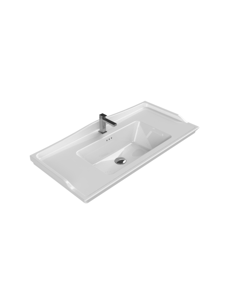 Etajerli Lavabo, Kapadokya, 100x48 cm Etajerli Lavabo, Kapadokya, 100x48 cm