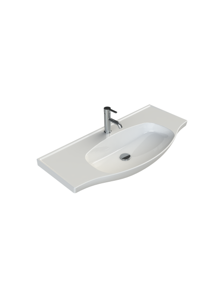 Etajerli Lavabo, Lila, 100x48 cm Etajerli Lavabo, Lila, 100x48 cm