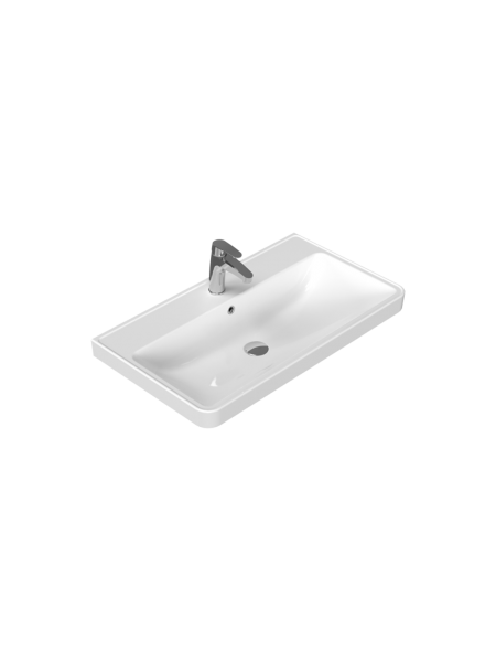 Etajerli Lavabo, Luna, 80x46 cm