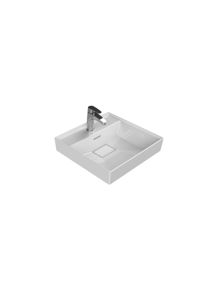 Etajerli Lavabo, Sharp, 48x48 cm Etajerli Lavabo, Sharp, 48x48 cm