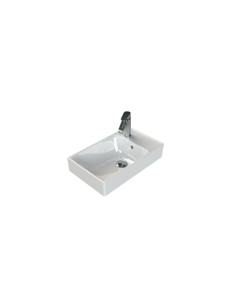 Etajerli Lavabo, Sharp, 50x30 cm Etajerli Lavabo, Sharp, 50x30 cm