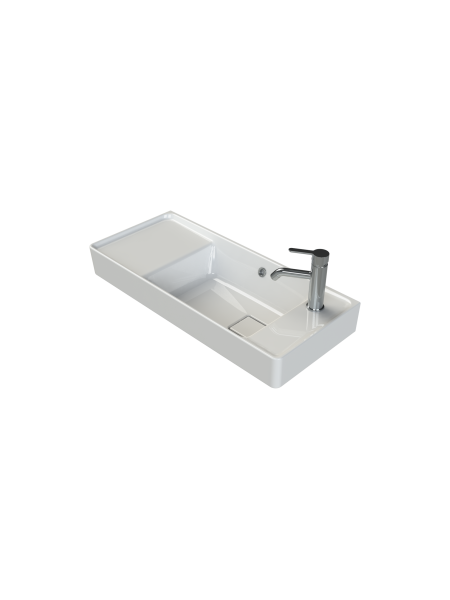 Etajerli Lavabo, Sharp, 80x35 cm Etajerli Lavabo, Sharp, 80x35 cm
