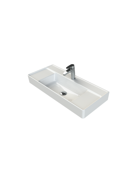 Etajerli Lavabo, Sharp, 85x38 cm Etajerli Lavabo, Sharp, 85x38 cm