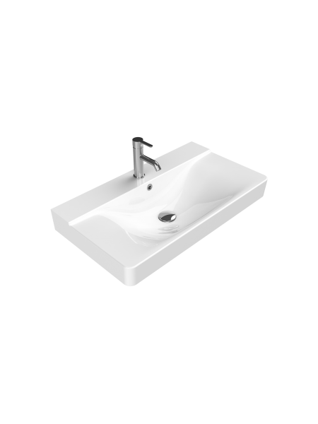 Etajerli Lavabo, Yeni Mona, 80x45 cm