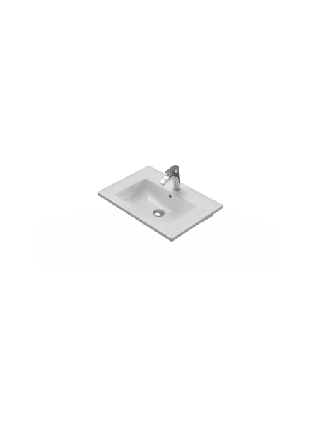 Turkuaz Cerestyle Etajerli Lavabo, Arte Plus, 65x45 cm Seramik Lavabo Turkuaz Cerestyle Etajerli Lavabo, Arte Plus, 65x45 cm Seramik Lavabo