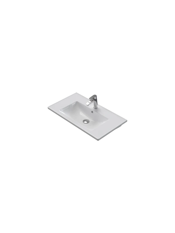 Turkuaz Cerestyle Etajerli Lavabo, Arte Plus, 80x45 cm Seramik Lavabo Turkuaz Cerestyle Etajerli Lavabo, Arte Plus, 80x45 cm Seramik Lavabo