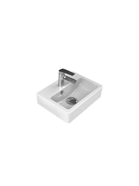 Turkuaz Cerestyle Lavabo, Mini, 28x37 cm Seramik Lavabo