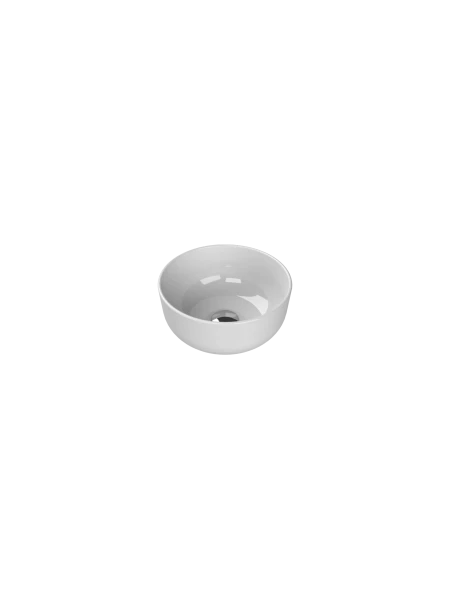 Turkuaz Cerestyle Tezgah Üstü Lavabo, Aqua Ø33 cm Seramik Lavabo