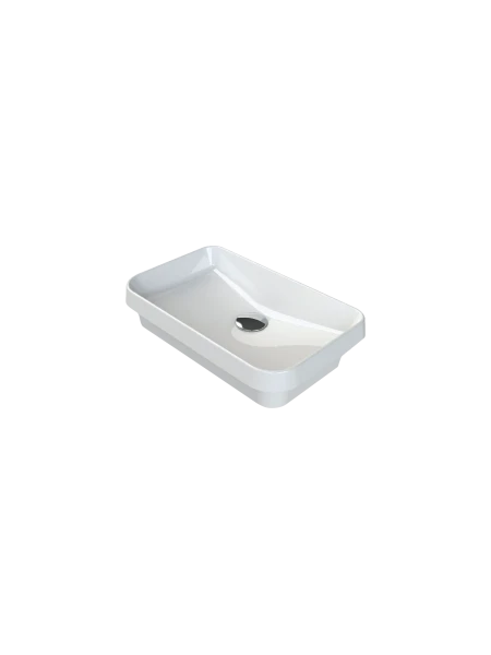 Turkuaz Cerestyle Tezgah Üstü Lavabo, Grand, 49x30 cm Seramik Lavabo