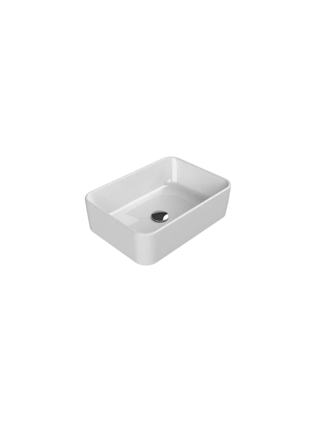Turkuaz Cerestyle Tezgah Üstü Lavabo, Hera, 50x36 cm Seramik Lavabo