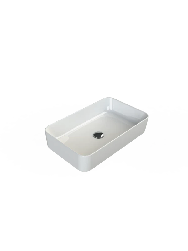 Turkuaz Cerestyle Tezgah &Uuml;st&uuml; Lavabo, Hera, 60x38 cm Seramik Lavabo