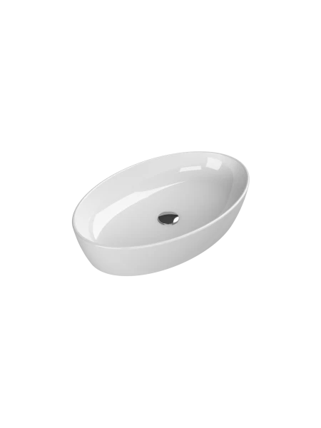 Turkuaz Cerestyle Tezgah Üstü Lavabo, One, 67x42 cm Seramik Lavabo