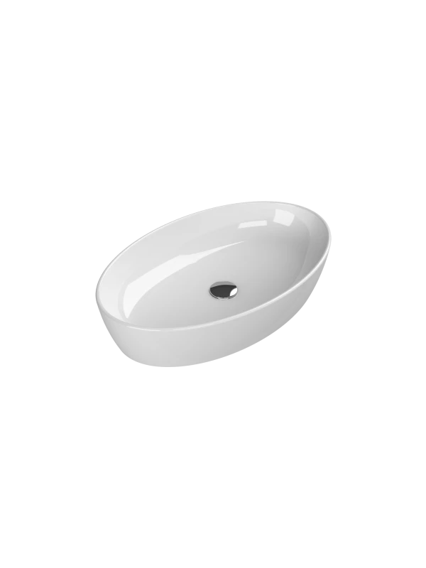 Turkuaz Cerestyle Tezgah &Uuml;st&uuml; Lavabo, One, 67x42 cm Seramik Lavabo