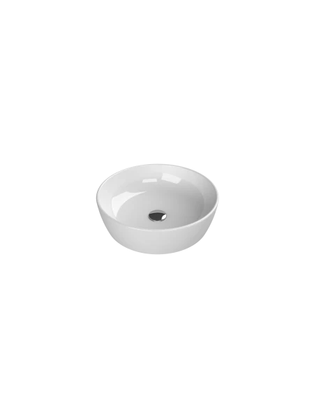 Turkuaz Cerestyle Tezgah Üstü Lavabo, One, Ø46 cm Seramik Lavabo