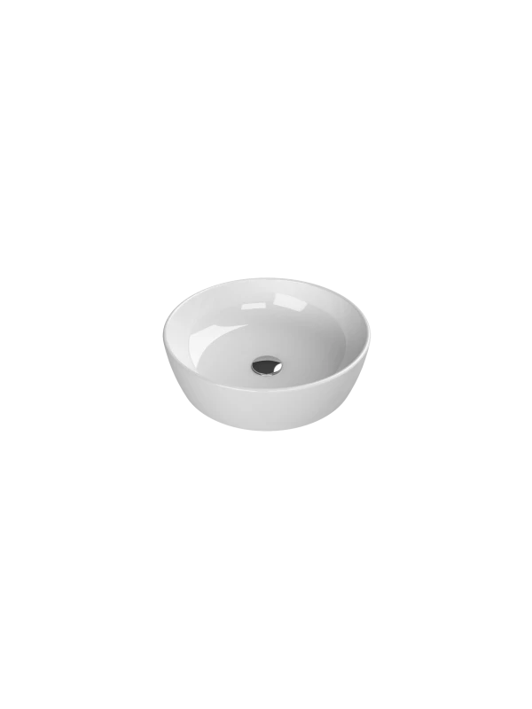 Turkuaz Cerestyle Tezgah Üstü Lavabo, One, Ø46 cm Seramik Lavabo Turkuaz Cerestyle Tezgah Üstü Lavabo, One, Ø46 cm Seramik Lavabo
