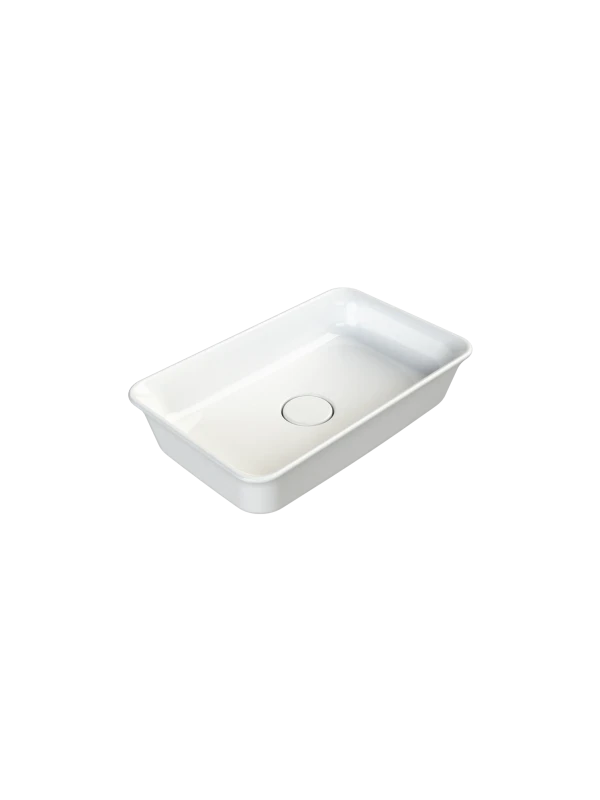Turkuaz Cerestyle Tezgah Üstü Lavabo, One Plus, 60x38 cm Seramik Lavabo Turkuaz Cerestyle Tezgah Üstü Lavabo, One Plus, 60x38 cm Seramik Lavabo