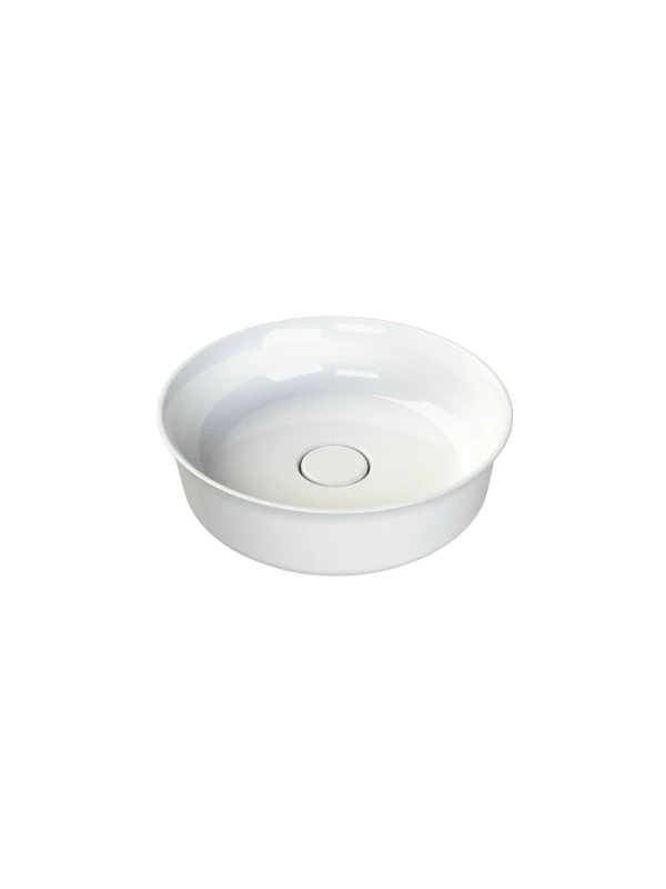Turkuaz Cerestyle Tezgah Üstü Lavabo, One Plus, Ø46 cm Seramik Lavabo Turkuaz Cerestyle Tezgah Üstü Lavabo, One Plus, Ø46 cm Seramik Lavabo