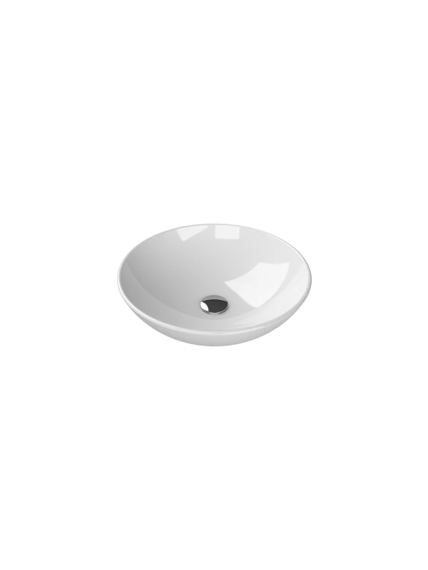 Turkuaz Cerestyle Tezgah Üstü Lavabo Zero, Ø46 cm Seramik Lavabo Turkuaz Cerestyle Tezgah Üstü Lavabo Zero, Ø46 cm Seramik Lavabo