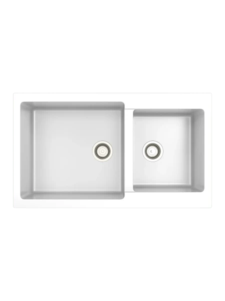 Unixton Olympus-85 Beyaz Granit Evye